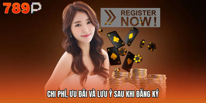 đăng ký 789P 3 Chi phí, ưu đãi và lưu ý sau khi đăng ký