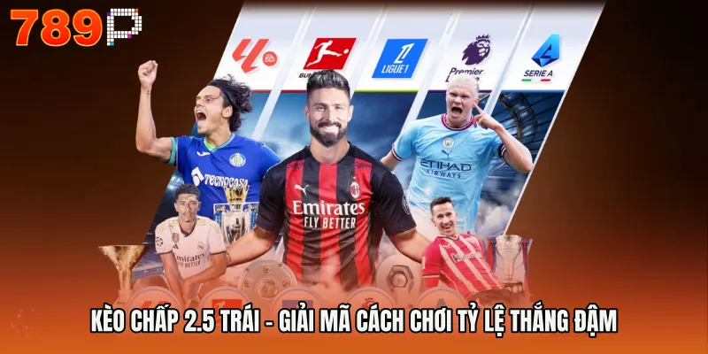 Kèo Chấp 2.5 Trái - Giải Mã Cách Chơi Tỷ Lệ Thắng Đậm