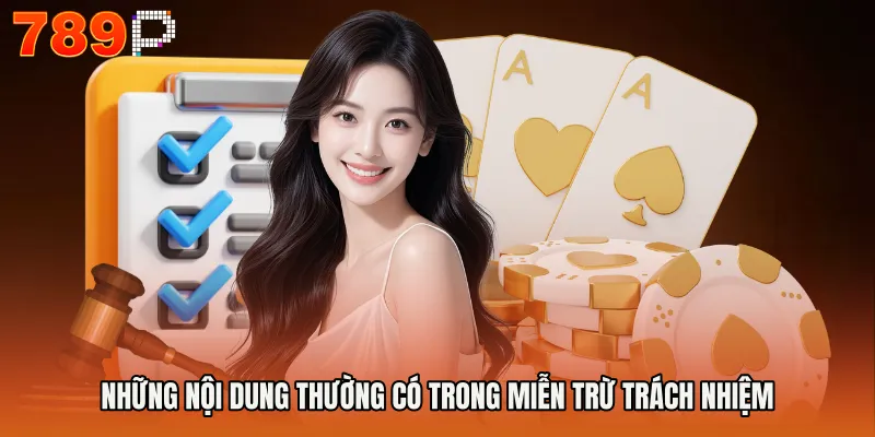 Vai trò cốt lõi của miễn trừ trách nhiệm